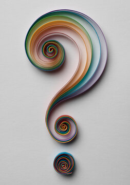 Quilling Question Mark