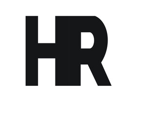 h and r creative logo letter designs