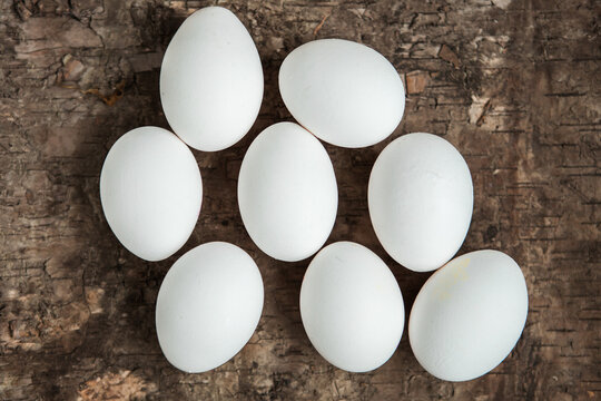 White shell eggs