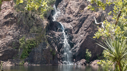 Waterfall in National Park Australia