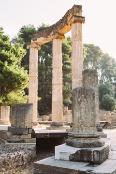 Olympia in Peloponnes, Greece.