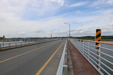bridge over the river