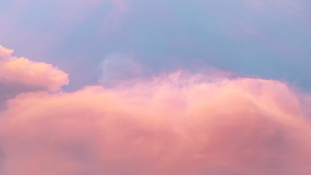 Blue Serenity Sky Natural Background