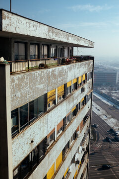 Old socialism style building