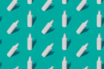 Pattern of spray bottles 