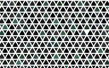 Light BLUE vector seamless template with crystals, triangles. Abstract gradient illustration with triangles. Pattern for trendy fabric, wallpapers.