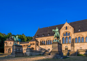 Fototapeta na wymiar Imperial Palace Kaiserpfalz in Goslar, Germany