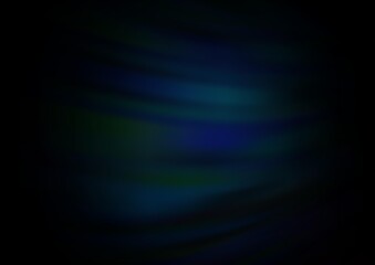 Dark BLUE vector abstract bokeh pattern. Colorful abstract illustration with gradient. A completely new design for your business.
