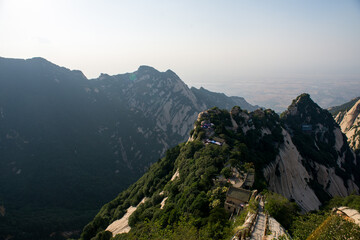 Huashan or Hua Mountain, Shaanxi, China