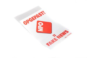 Nos is fake news sticker