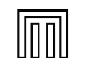 m logo designs and logo letters