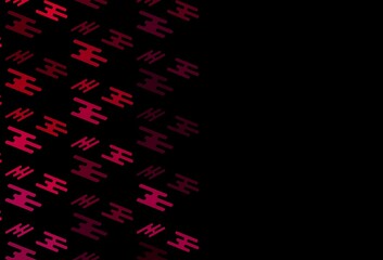 Dark Purple vector layout with flat lines.