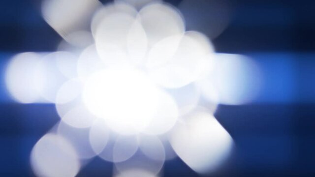 Lights glowing in the dark
