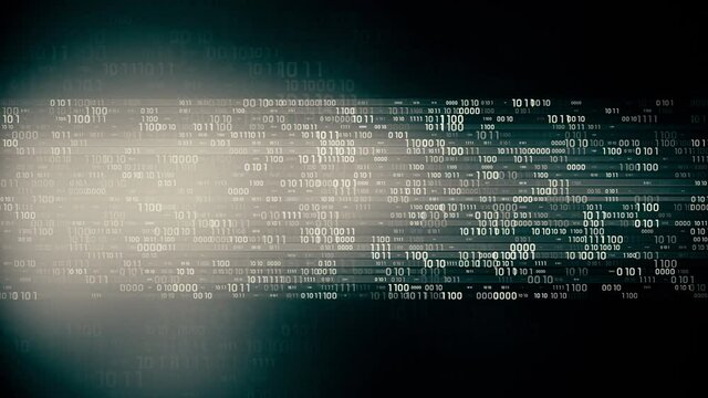 A binary data highway background