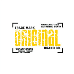 vintage outfitte trade mark original