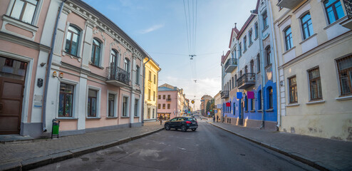 Minsk. Downtown of Nemiga.