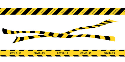 Black and yellow line striped