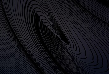 Dark Gray vector backdrop with bent lines.
