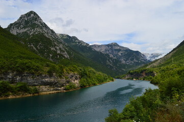 The Una waterfalls and the old Olympic town of Sarajevo in Bosnia and Herzegovina