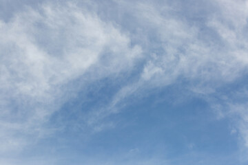 blue sky background with white clouds