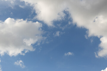 blue sky background with white clouds