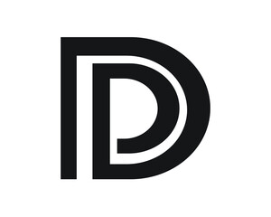 initial d logo letters designs