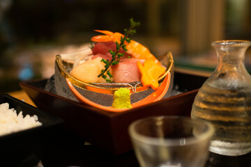 旅館の豪華なご飯