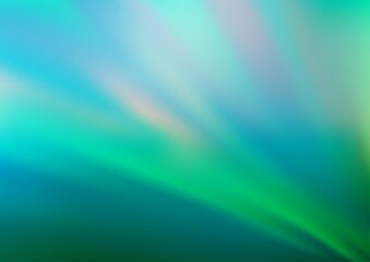 Light Blue, Green vector blurred shine abstract background. Colorful illustration in abstract style with gradient. A completely new design for your business.