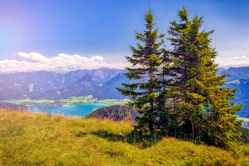 In den Bergen des Salkammerguts, Alpen, Österreich