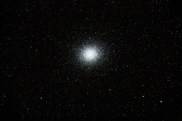 Fototapeta na wymiar Impressive Omega Centauri taken in Namibia - a globular cluster in the constellation Centaur visible to the naked eye