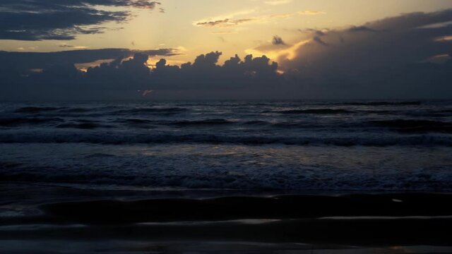 Sunrise at the South Padre Island