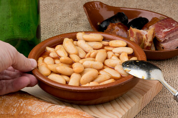 Fabada Asturiana, under study, Spain
