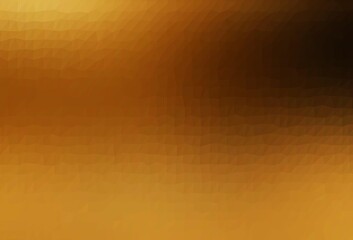 Dark Yellow, Orange vector polygonal pattern.