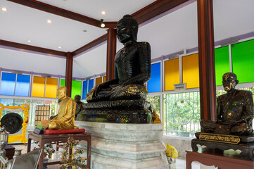 Chachoengsao / Thailand / July 12, 2020 : Wat Thepnimitr, Built in the reign of King Rama 5, circa...