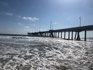 pier on the beach