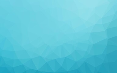 Fototapeta premium Light BLUE vector low poly texture. Shining colored illustration in a Brand new style. Completely new design for your business.