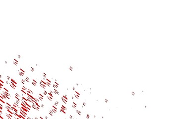Light Red vector template with repeated sticks.