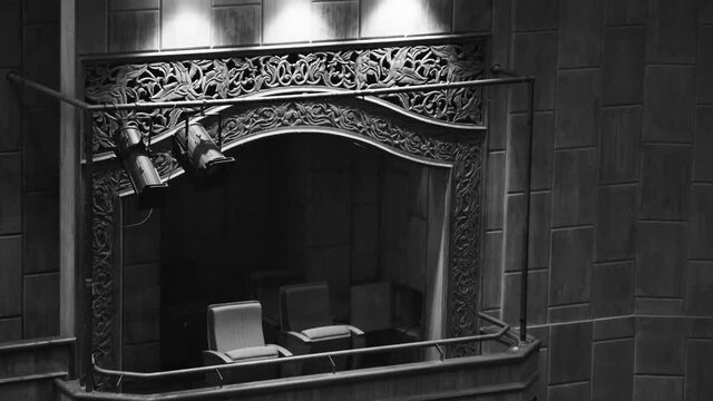 Theatre. Black and White.