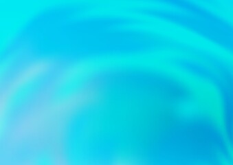 Light BLUE vector blurred shine abstract pattern. Glitter abstract illustration with an elegant design. A completely new design for your business.