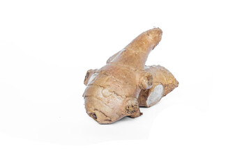 Ginger on a white background