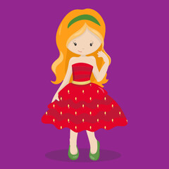 strawberry-girl-dress-red