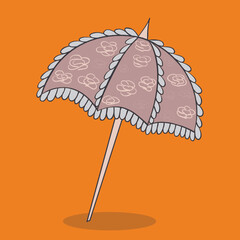 umbrella-ruffles-brown