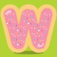 YUMMY-DONUTS-ALPHABET W