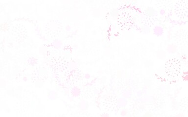 Light Purple vector natural backdrop with flowers, roses.