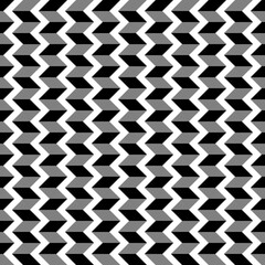 Herringbone motif. Zigzag weaving lines. Jagged stripes. Seamless surface pattern design with rhombuses blocks tessellation ornament. Mosaic parquet wallpaper. Digital paper, page fills, print. Vector