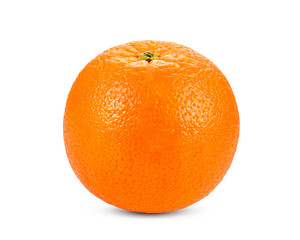 orange on white background