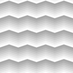 Obraz premium Zigzag lines. Jagged stripes. Seamless surface pattern design with triangular waves ornament. Repeated chevrons wallpaper. Digital paper for page fills, web designing, textile print. Vector art.