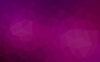 Fototapeta premium Light Purple vector polygon abstract layout. Triangular geometric sample with gradient. New texture for your design.