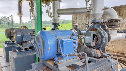 Electric motors for industrial equipment.