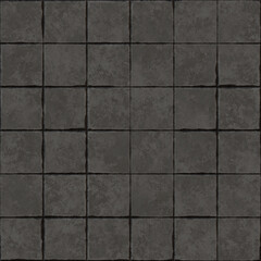 Seamless texture of gray tiles. Pattern background.